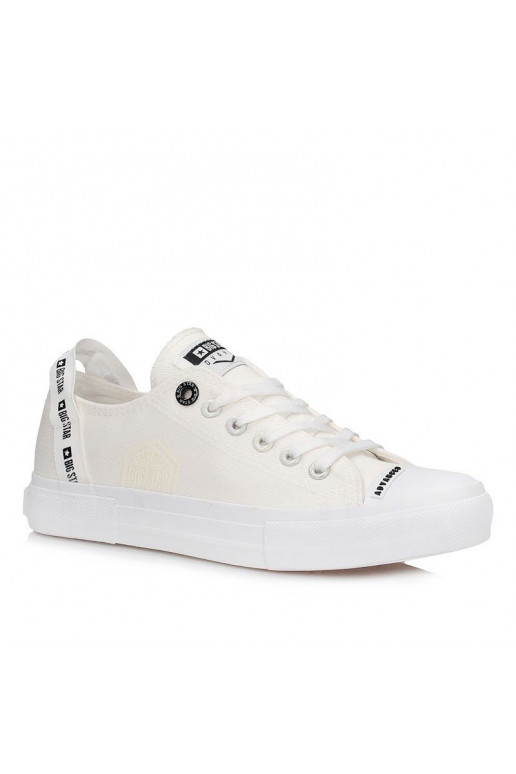 Baltos spalvos Sneakers modelio batai Baltos spalvos Sneakers modelio batai