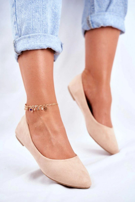 Zomšiniai batai smėlio spalvos Zomšiniai batai smėlio spalvos