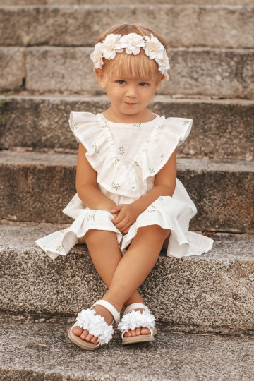 Basutės vaikams su gėlėmis... 2