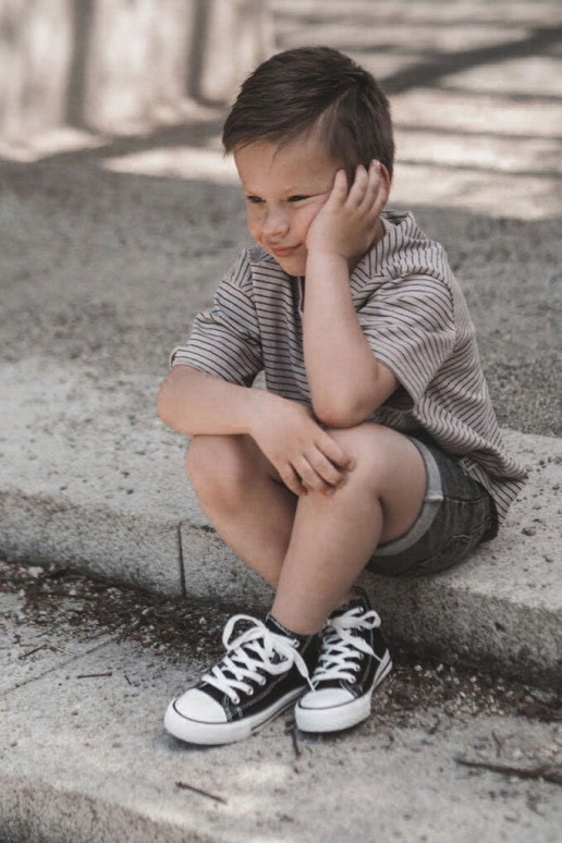 Vaikiški batai su auliuku juodos spalvos Vaikiški batai su auliuku juodos spalvos