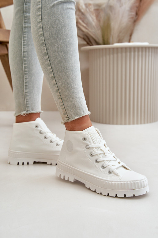 Laisvalaikio bateliai su auliuku Dėl Kubo Big Star OO274009 baltos spalvos