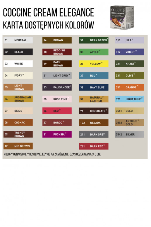 Coccine Cream vaško pasta odai Coccine Cream vaško pasta odai