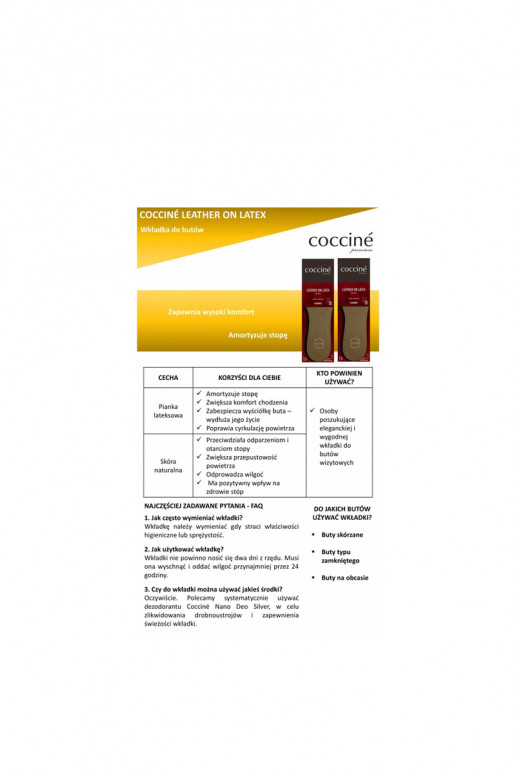 Coccine Leather On Latex Foam Vidpadžiai Coccine Leather On Latex Foam Vidpadžiai