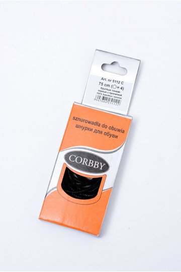 Corbby juodos spalvos Vaškuoti ploni raišteliai 2