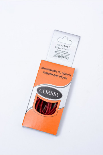 Corbby raudonos spalvos Vaškuoti ploni raišteliai 2