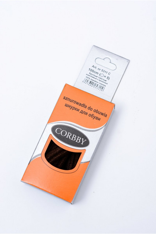 Corbby rudos spalvos Vaškuoti stori raišteliai