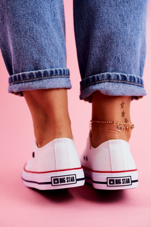 Big Star   baltos spalvos laisvalaikio batai T274022 Big Star   baltos spalvos laisvalaikio batai T274022