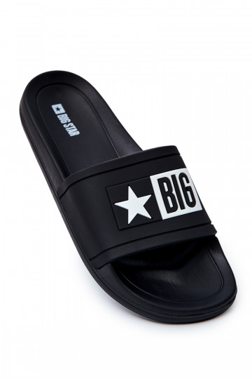 Šlepetės  Big Star Guminės juodos spalvos DD174699