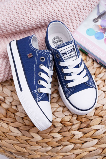 laisvalaikio batai Vaikiški Big Star FF374202 tamsiai mėlynos spalvos 2
