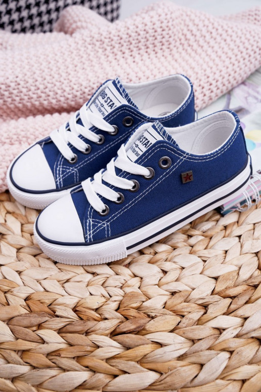 laisvalaikio batai Vaikiški Big Star FF374202 tamsiai mėlynos spalvos