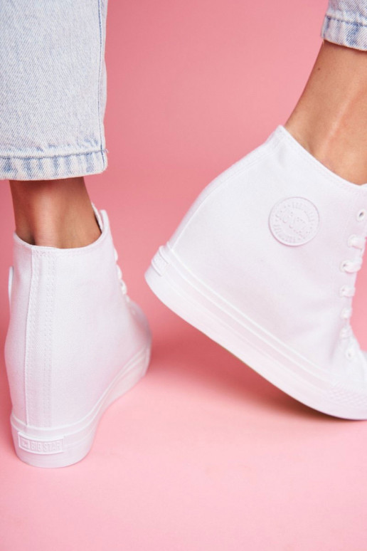 Sneakers modelio batai   Big Star baltos spalvos FF274A192