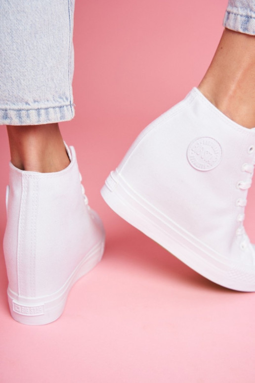 Sneakers modelio batai   Big Star baltos spalvos FF274A192