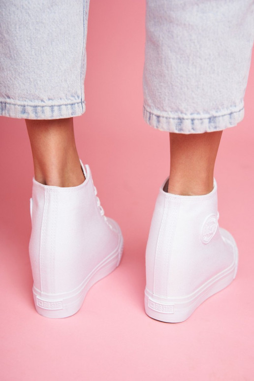 Sneakers modelio batai   Big Star baltos spalvos FF274A192