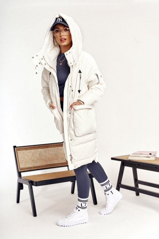 laisvalaikio batai su auliuku su plačiais padais BIG STAR FF274241 baltos spalvos laisvalaikio batai su auliuku su plačiais padais BIG STAR FF274241 baltos spalvos