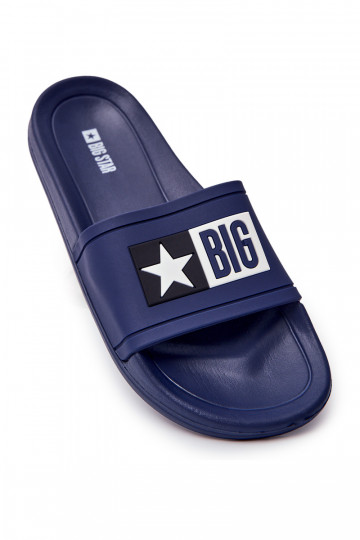 Šlepetės Big Star DD174701 tamsiai mėlynos spalvos