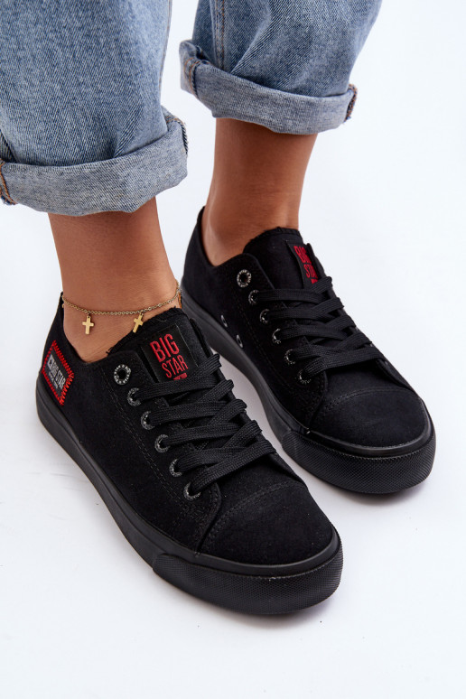 Moteriški batai BIG STAR HH274133 juodos spalvos