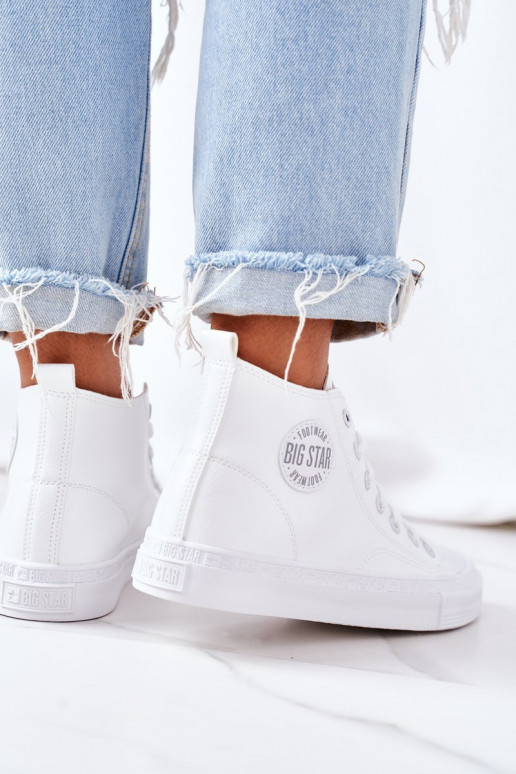 laisvalaikio batai su auliuku Big Star GG274016 baltos spalvos