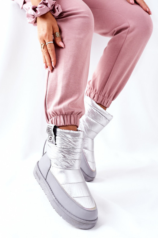 sniego batai Big Star II274118 sidabro spalvos sniego batai Big Star II274118 sidabro spalvos