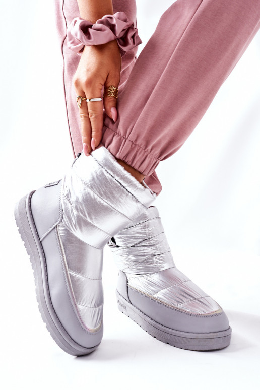 sniego batai Big Star II274118 sidabro spalvos sniego batai Big Star II274118 sidabro spalvos