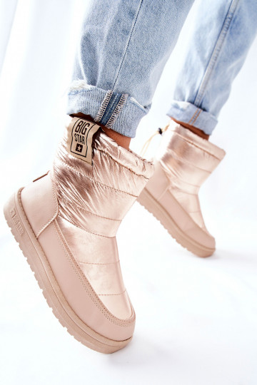 sniego batai Big Star II274121 smėlio spalvos