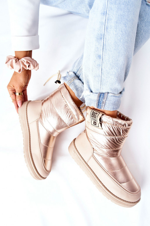 sniego batai Big Star II274121 smėlio spalvos sniego batai Big Star II274121 smėlio spalvos