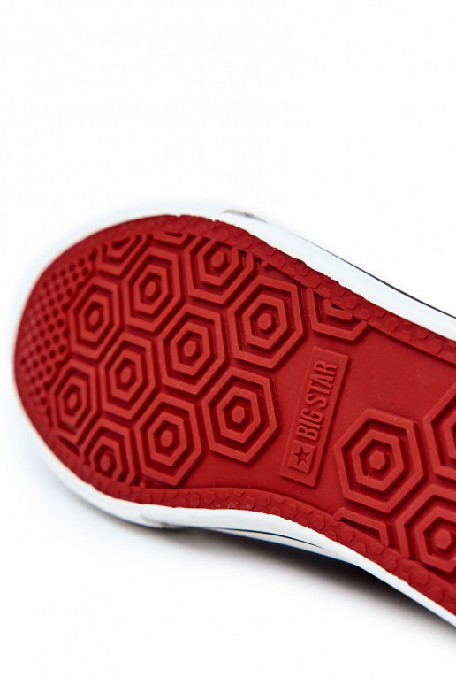 Vyriški laisvalaikio batai BIG STAR JJ174069 baltos spalvos Vyriški laisvalaikio batai BIG STAR JJ174069 baltos spalvos