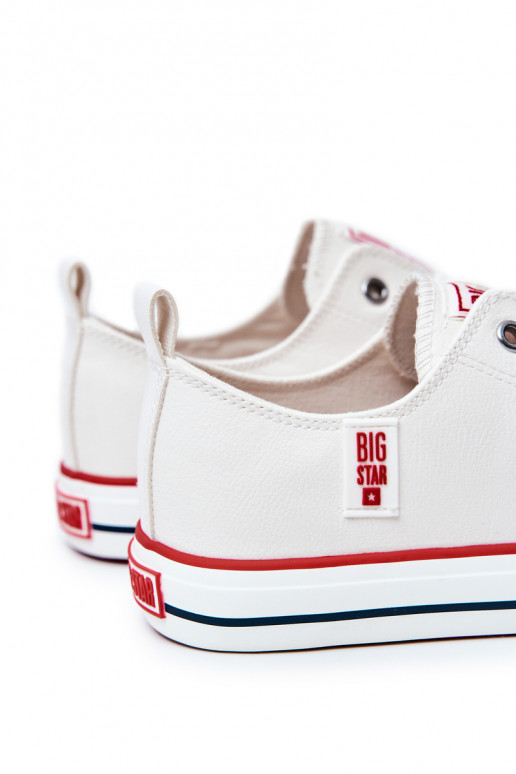 Vyriški laisvalaikio batai BIG STAR JJ174069 baltos spalvos Vyriški laisvalaikio batai BIG STAR JJ174069 baltos spalvos