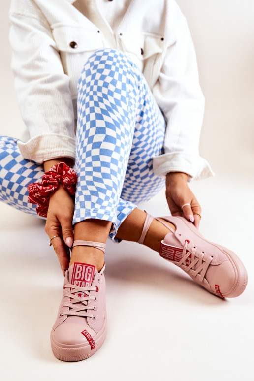 sportiniai bateliai Big Star JJ274167 rožinės spalvos sportiniai bateliai Big Star JJ274167 rožinės spalvos