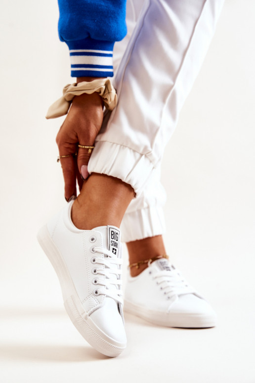 Sportbačiai Big Star JJ274311 baltos spalvos