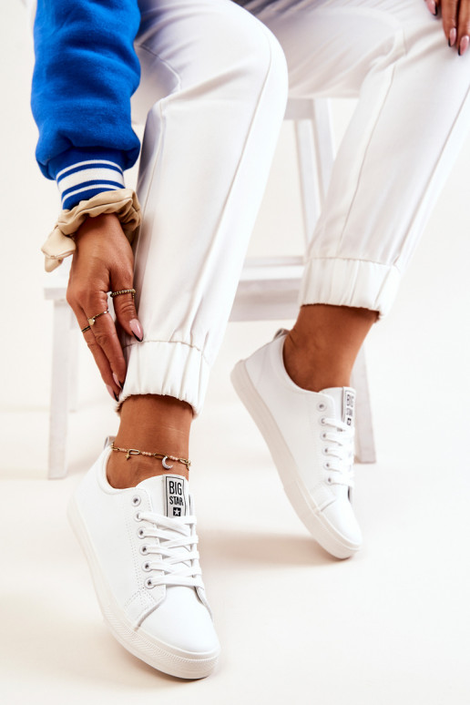 Sportbačiai Big Star JJ274311 baltos spalvos