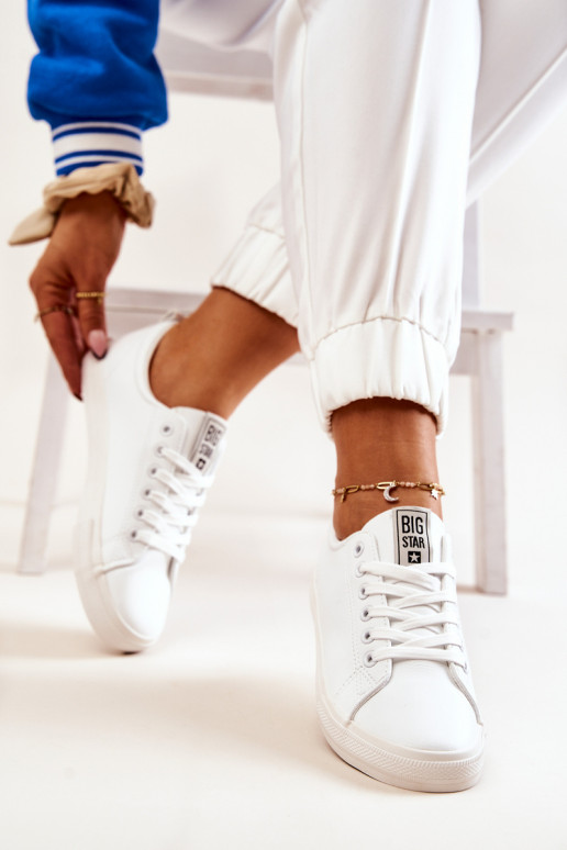 Sportbačiai Big Star JJ274311 baltos spalvos