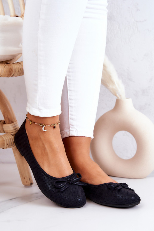 Balerinos   Klasikinio modelio  juodos spalvos Fimme Balerinos   Klasikinio modelio  juodos spalvos Fimme