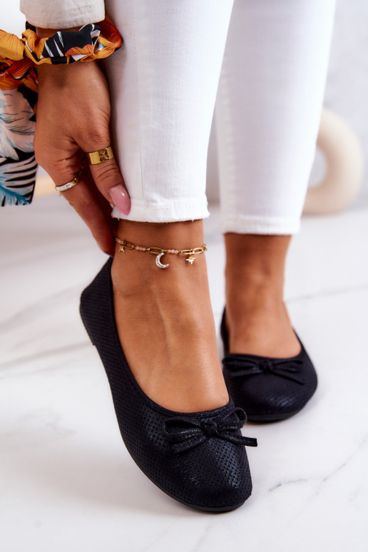 Balerinos   Klasikinio modelio  juodos spalvos Fimme Balerinos   Klasikinio modelio  juodos spalvos Fimme