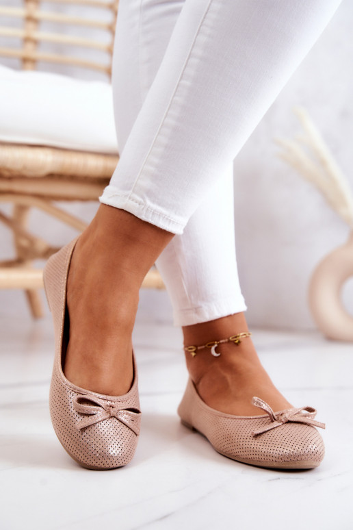 Balerinos   Klasikinio modelio  rožinės spalvos Fimme Balerinos   Klasikinio modelio  rožinės spalvos Fimme