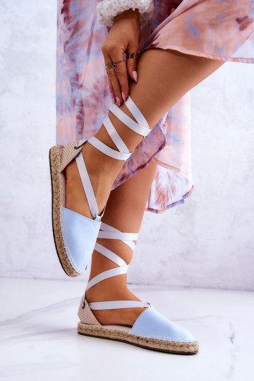 Suvarstomos espadrilės Big Star JJ274863 mėlynos spalvos 2