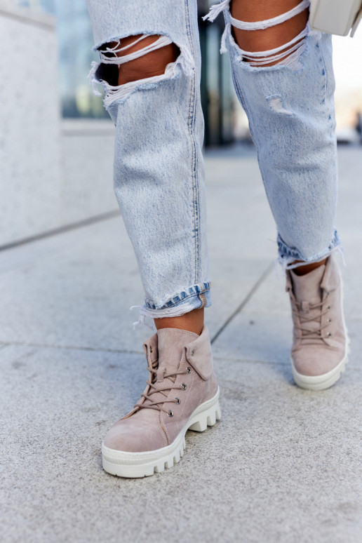 Aulinukai iš zomšos    batai su dirželiais Dalles Aulinukai iš zomšos    batai su dirželiais Dalles