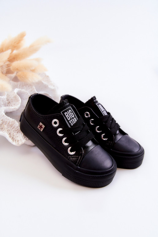 Vaikiški   laisvalaikio batai BIG STAR JJ374311 juodos spalvos Vaikiški   laisvalaikio batai BIG STAR JJ374311 juodos spalvos