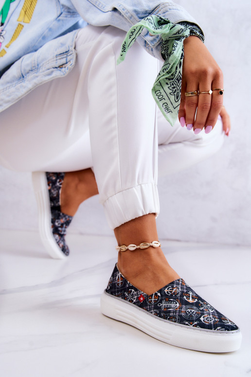 Sportbačiai Slip On Memory Foam Big Star JJ276012 juodos spalvos Sportbačiai Slip On Memory Foam Big Star JJ276012 juodos spalvos