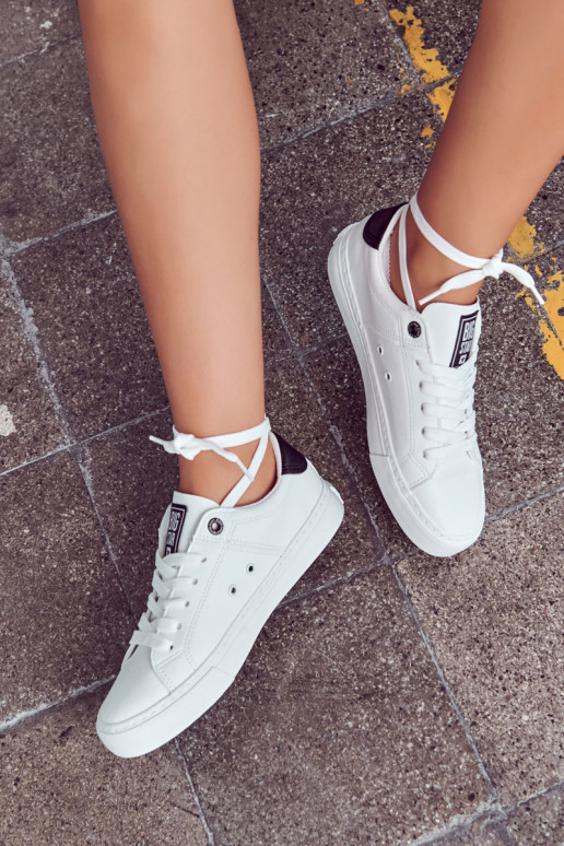 Sportbačiai Big Star JJ274211 Baltos-juodos spalvos