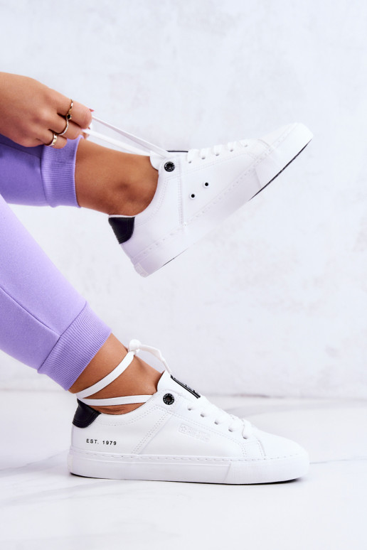 Sportbačiai Big Star JJ274211 Baltos-juodos spalvos