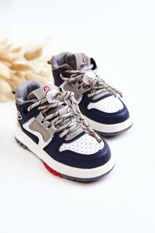 Vaikiški  sportiniai bateliai tamsiai mėlynos spalvos Bruce