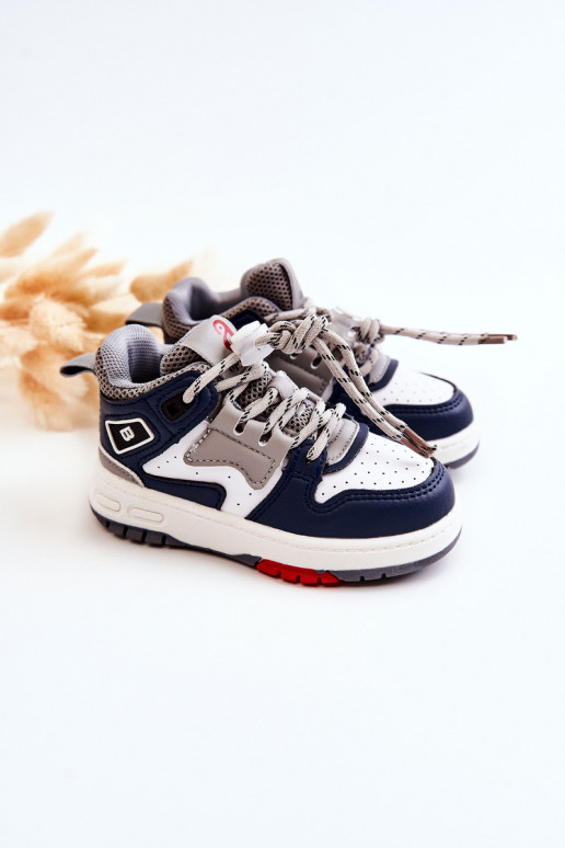 Vaikiški  sportiniai bateliai tamsiai mėlynos spalvos Bruce