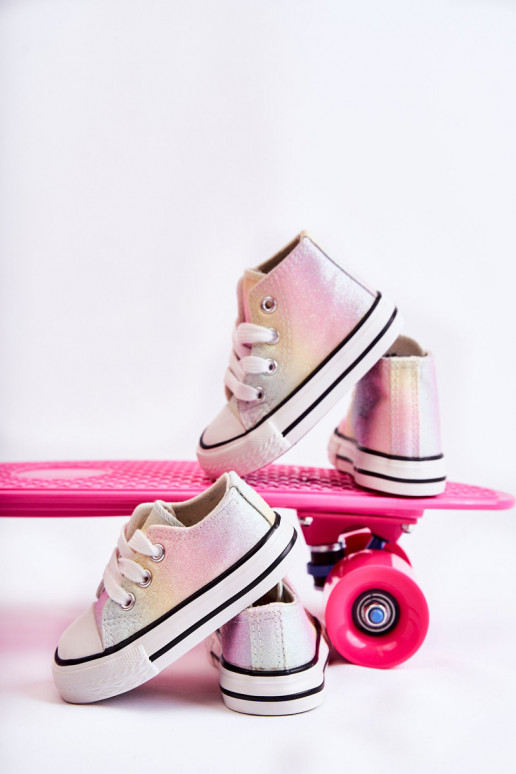 Vakiški sportbačiai su auliuku įvairių spalvų Blanka