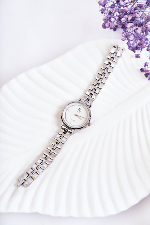 Moteriškas laikrodis GG Luxe sidabro spalvos