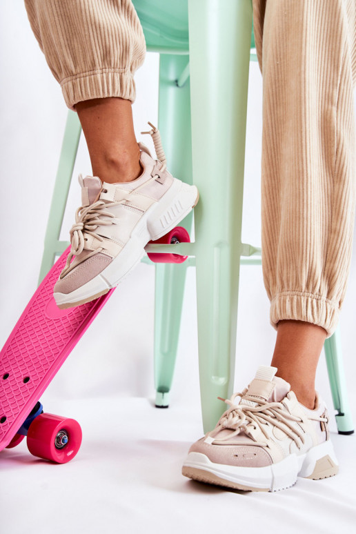 Sneakers modelio batai Sportinio stiliaus batai   rudos spalvos Someday Sneakers modelio batai Sportinio stiliaus batai   rudos spalvos Someday