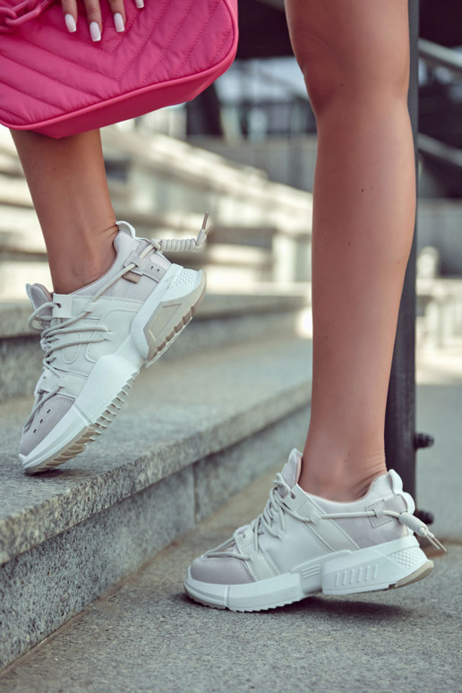 Sneakers modelio batai Sportinio stiliaus batai   rudos spalvos Someday