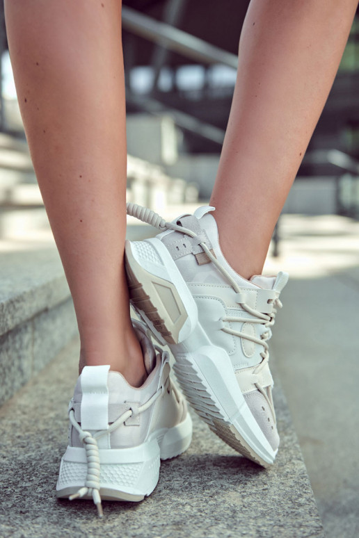 Sneakers modelio batai Sportinio stiliaus batai   rudos spalvos Someday