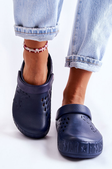 Lengvos šlepetės  Big Star II275002 tamsiai mėlynos spalvos 2