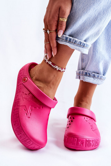 Lengvos šlepetės  Big Star II275007 rožinės spalvos