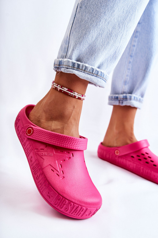 Lengvos šlepetės  Big Star II275007 rožinės spalvos